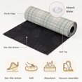 thumbnail image 3 of Washable Area Rugs 2.7x5 FT Buffalo Plaid Rugs for Living Room Non-Slip Low-Profile Rectangle Slate Blue Grey Farmhouse Gingham Striped Large Rug Carpet for Bedroom Dining Room Home Decor, 3 of 8