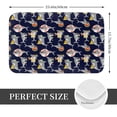 thumbnail image 2 of Cauagu Sharks In Sunglasses Print Front Door Mat for Indoor Entrance 16x24 Inche,Absorbent Doormat Washable Carpet for Bathroom/Garage/Kitchen/Entry/Back, 2 of 7