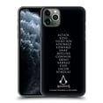 thumbnail image 1 of Head Case Designs Officially Licensed Assassin's Creed Legacy Typography Names Hard Back Case Compatible with Apple iPhone 11 Pro Max, 1 of 7