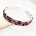 thumbnail image 1 of New Rhinestone Hairband Hairpin Super Flash  Hair Accessories  Leopard Full  Hairband Rhinestone Headband, 1 of 7