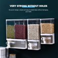 thumbnail image 1 of Dispensador de arroz Caja de almacenamiento de alimentos secos montada en la pared Contenedores de granos de cereales sellados Hugtrwg Para estrenar, 1 of 7