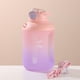 thumbnail image 4 of Botella De Agua Botella deportiva de 1500 ml Botella de agua fría con gradiente helado para exteriores (rosa) Likrtyny Para Estrenar, 4 of 9