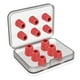 thumbnail image 2 of Comply Foam Tips Fundas Compactas Y Ligeras para () Rojo, 2 of 2