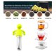 thumbnail image 4 of Tea con Fugas Creativas Baño en Forma de té de Forma Humana colador de té de Acero Inoxidable Separador de té Té Separador de Agua Separador de té Filtro XianweiShao 8390615166225, 4 of 5
