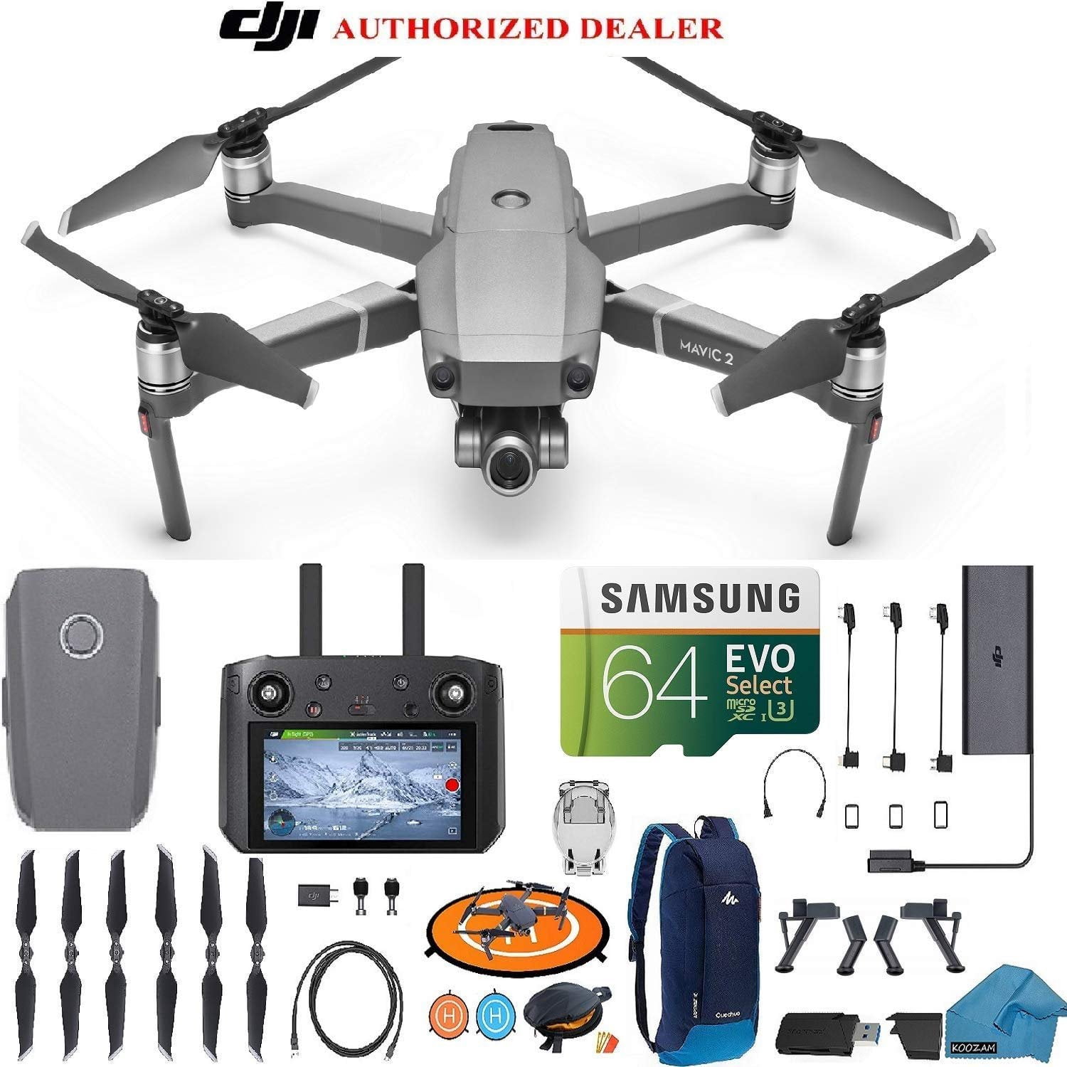 Amazon Com Dji Mavic 2 Zoom Drone Quadcopter Uav With Amazon Com Dji Mavic 2 Zoom Drone Quadcopter Uav With