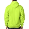 thumbnail image 3 of Bayside Adult 9.5 oz., 80/20 Pullover Hooded Sweatshirt - BA960, 3 of 4