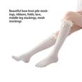 thumbnail image 3 of Sonducket 1 par de medias sobre la rodilla con lazo para fiesta de verano, vestido JK, pantalones cortos, calados, calcetines ajustados altos Type3 NO3, 3 of 6