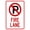 Warning Sign 1, variant on Fire Lane with Graphic Sign - 8"x12" Metal Security Tin Warning Sign, Fire Zone Decor for Street Business Home Wall Safety