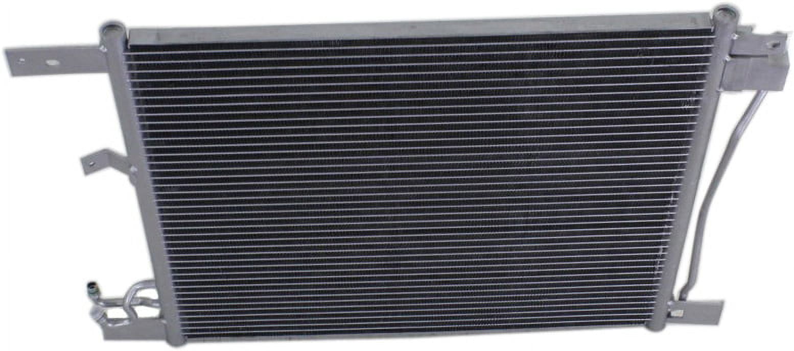 A/C Condenser Compatible with 2004-2007 Buick Rainier, 2002-2009 Chevrolet Trailblazer, 2002-2009 GMC Envoy, 2003-2008 Isuzu Ascender Aluminum Core