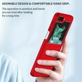 thumbnail image 5 of Allytechgroup for Samsung Galaxy Z Flip 7 Case, Hard PC Slim Fit Anti-Scratch Lightweight Protective Shockproof Back Cover Phone Case for Samsung Galaxy Z Flip 7, Red, 5 of 6