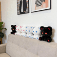 thumbnail image 5 of 5.9" Kawaii Plush Toys, Emo Cat Emo Bear Plush Dolls High-quality Plush Kitten and Bear Dolls Cute Companion Doll Creative Desktop Decor, Birthday Gifts Easter Gifts Valentine's Day Gifts, 5 of 5