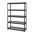 thumbnail image 5 of Iron Horse 2300 Riveted Wire Deck Shelving, 5-Shelf, 18Dx48Wx72H, Black, 5 of 11