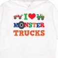 thumbnail image 3 of Inktastic I Love Trucks Toddler Hoodie, 3 of 4