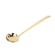 thumbnail image 1 of Cucharón de Sopa Latón Duradero Elegante Color Dorado Brillante Peso Equilibrado Multifunción Cucharón Cuchara Suministros Decorativos para Bodas y Cumpleaños ANGGREK Otros, 1 of 8