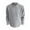 Dark Gray, variant on Fgnfyis Men's Hoodless Sweatshirt - Unisex Autumn Solid Color Round Neck Style Casual Wear for Everyday Activities Versatile Comfortable Layering Apparel Sweatshirt for Men Light Gray L