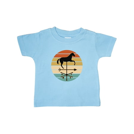 

Inktastic Horse Weather Vane Gift Weathervane Gift Baby Boy or Baby Girl T-Shirt