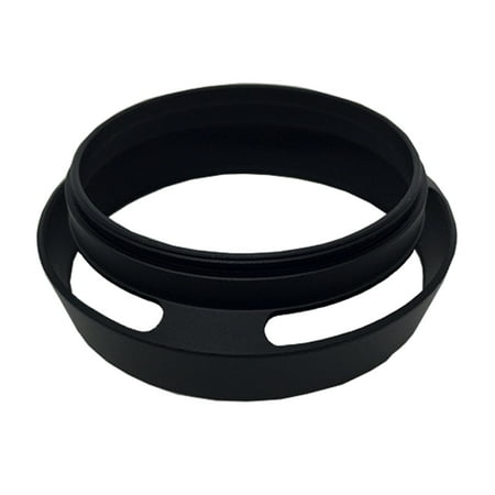 Metal Vented Lens Hood 37mm 40.5mm 43mm 46mm 49mm 52mm Cameras Sunshade Lens Cover Cap Protector