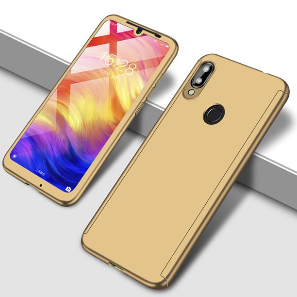 Nueva funda completa a prueba de golpes 360 para Xiaomi Redmi Note 9S 9 8 8T 7 6 5 Pro 5A Prime 4 4X 9A 9C 8A 7A 6A 5A 4A cubierta con vidrio Tan Jianjun unisex