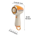 thumbnail image 3 of Rewenti Handheld Small Fan Rechargeable Mini, Portable High Wind Personal Cooling Fan Suitable for office Study Home Travel, 3 of 5