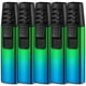 thumbnail image 1 of Encendedor Recargable ColorTorchBlue 5 Pzas Azul/Verde Recargable Metal Gas Butano., 1 of 1