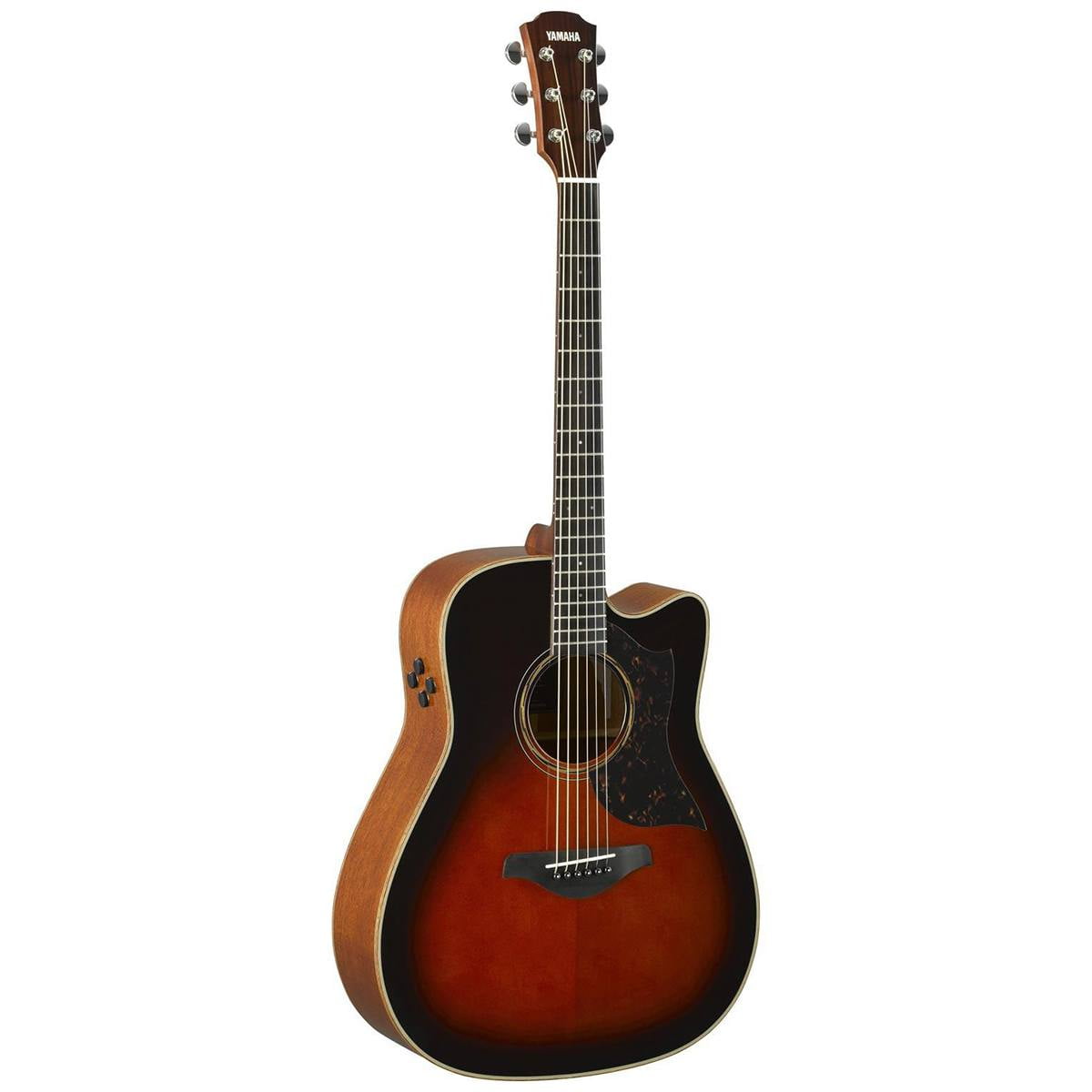 Yamaha A-Series A3M Dreadnought Cutaway Acoustic-Electric Guitar Tobacco Brown Sunburst