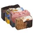thumbnail image 2 of Variety Pack of 4 Soap Bars (4oz each) – White Tea Soap, Pink Salt Bamboo Charcoal Soap, Coffee Soap, Oatmeal Soap - Essential Oil Soap Natural and Organic, 2 of 3