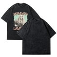thumbnail image 5 of Miranda Lambert Merch Vintage Wash Tee Cosplay Women Men Fashion Short Sleeve Cotton T-Shirts, 5 of 7