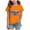 Orange, variant on Gubotare Girls July 4th Shirts Girls' Short Sleeve Graphic T-Shirt,Tee with Fun Designs (Black,Size 3-4 Years)