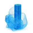 thumbnail image 2 of Hello Hobby Blue Deco Mesh for Crafts with Metallic Foils, 10 Inches x 10 Yards, 2 of 5