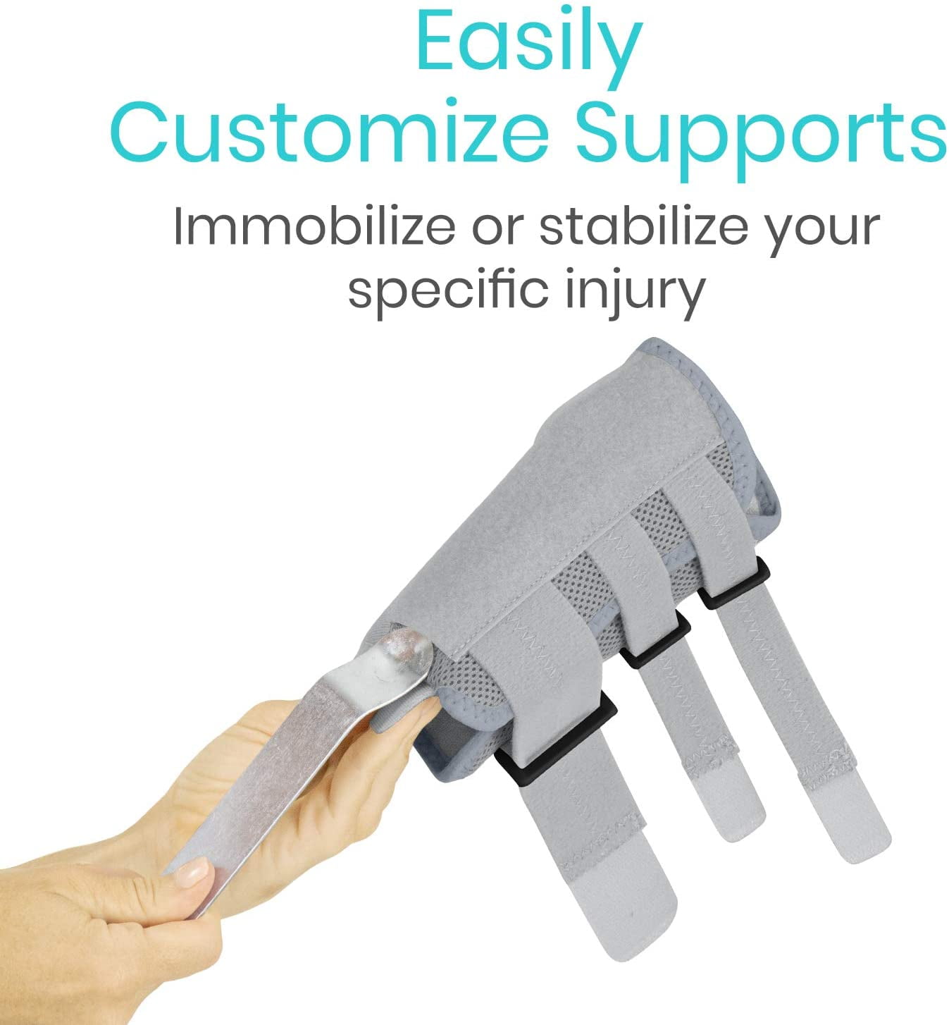 Vive Carpal Tunnel Wrist Brace (Left Or Right) - Arm Compression Hand Support Splint - For Men, Women, Kids, Bowling, Tendonitis, Arthritis, Athletic Pain, Sports, Golf - Universal Adjusta