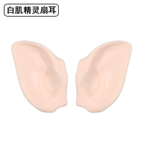 MRLESS 1 Pair Doll Ears for Dress Up, Cosplay, Costume, and Doll Making, Realistic Ear Accessories for Dolls