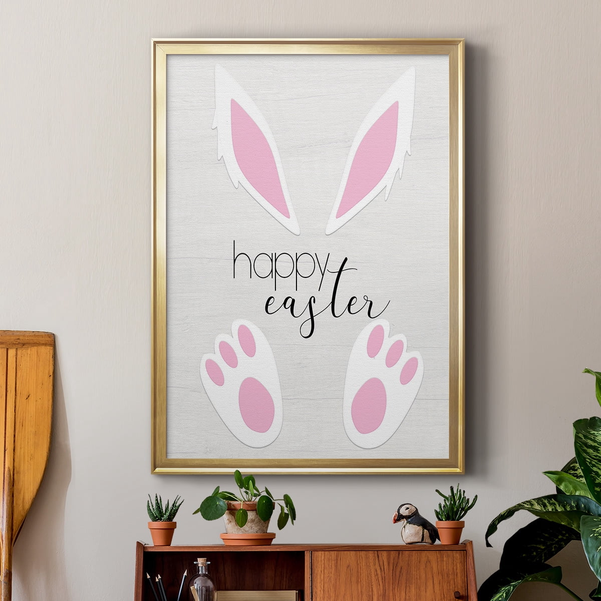 Happy Easter Premium Framed Print - Ready to Hang