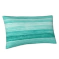 thumbnail image 2 of Bingfone Teal Turquoise Printed Pillowcase 20x36 inches - Standard Pillow Cases with Envelope Closure,Gifts for Women Men, 2 of 9