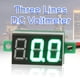 thumbnail image 3 of Voltímetro digital LED de 0,36 pulgadas DC0-100V Voltímetro de tres líneas (verde) Ndcxsfigh Para estrenar, 3 of 9