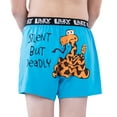 thumbnail image 3 of LazyOne Funny Animal Boxers, Novelty Boxer Shorts, Humorous Kids' Underwear, Gag Gifts for Boys, Fart, Snake (Silent But Deadly, Medium), 3 of 7