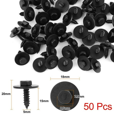 

50Pcs Screw Bolt Retainer Fender Liner Under Cover Screw For Bmw 07147129160