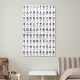 thumbnail image 6 of Canvas Printed Poster Chinese Characters Pinyin Learning Poster Education Poster Wall Decorative Pos Canvas Painting Posters And Prints Wall Art Pictures for Living Room Bedroom Decor, 6 of 7