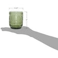 thumbnail image 4 of Red Co. Set of 4 Embossed Glass 12 Oz Vintage Botanist Drinking Tumblers, Green, 4 of 4