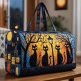thumbnail image 6 of Unisex Boho Quilted Weekender Bag – Boho Bag Lightweight, Free-Spirited, Ready to Wander, Large Hippie Journey Travel Duffle, Vintage Floral Luggage for Gym, Yoga & Carry-On, 6 of 7