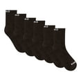 thumbnail image 7 of Reebok Men's Targeted Cushion Mid Crew Socks, 6-Pack, 7 of 7