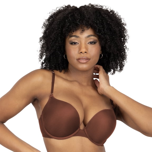 Smart & Sexy Women's Maximum Cleavage Underwire Push Up Bra - Single & 2-Pack