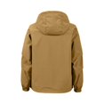 thumbnail image 3 of Sewkxo Rain Jacket Men Quarter Zip Pullover Waterproof Lightweight Windbreaker Hooded Raincoat for Outdoor Hiking Running,Brown 3XL, 3 of 4