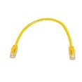 thumbnail image 2 of Monoprice FLEXboot Series - Patch cable - RJ-45 (M) to RJ-45 (M) - 1 ft - UTP - CAT 6 - booted, snagless, stranded - yellow, 2 of 2