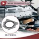 thumbnail image 2 of Ofertas Únicas 1 Pc Sello de aceite del cigüeñal con brida para MERCEDES-BENZ C250 SLK250 2012-2015 Sello principal trasero No. 2710140104, 2 of 7