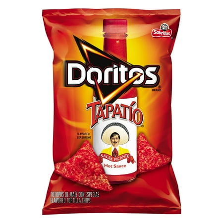 HI Doritos Tapatio Flavored Tortilla Chips 3.125 oz. Bag