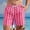 Pink, variant on LMOIPLI Men's Striped Drawstring Waist Shorts Lightweight Casual Summer Lounge Beach Shorts with Side Pockets White XXXXL