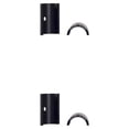 thumbnail image 1 of Greeniant Adaptador reductor de vástago de cuña de conversión de manillar de bicicleta, 2 piezas, espaciador de ciclismo de carretera, Negro 2Conjunto, 1 of 6