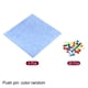 thumbnail image 3 of Uxcell Tablero de corcho autoadhesivo cuadrado de fieltro para pared, azul claro, paquete de 4, 3 of 6