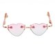 thumbnail image 2 of Moda Pierna Dorada Sin Marco Gafas Anteojos para, 2 of 6