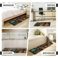 thumbnail image 6 of Coffee House Kitchen Mats for Floor, Vintage Kitchen Rug Runner Non-Slip Kitchen Mats and Rugs 2PCS Absorbent Standing Mats for Office Desk Sink, 6 of 6